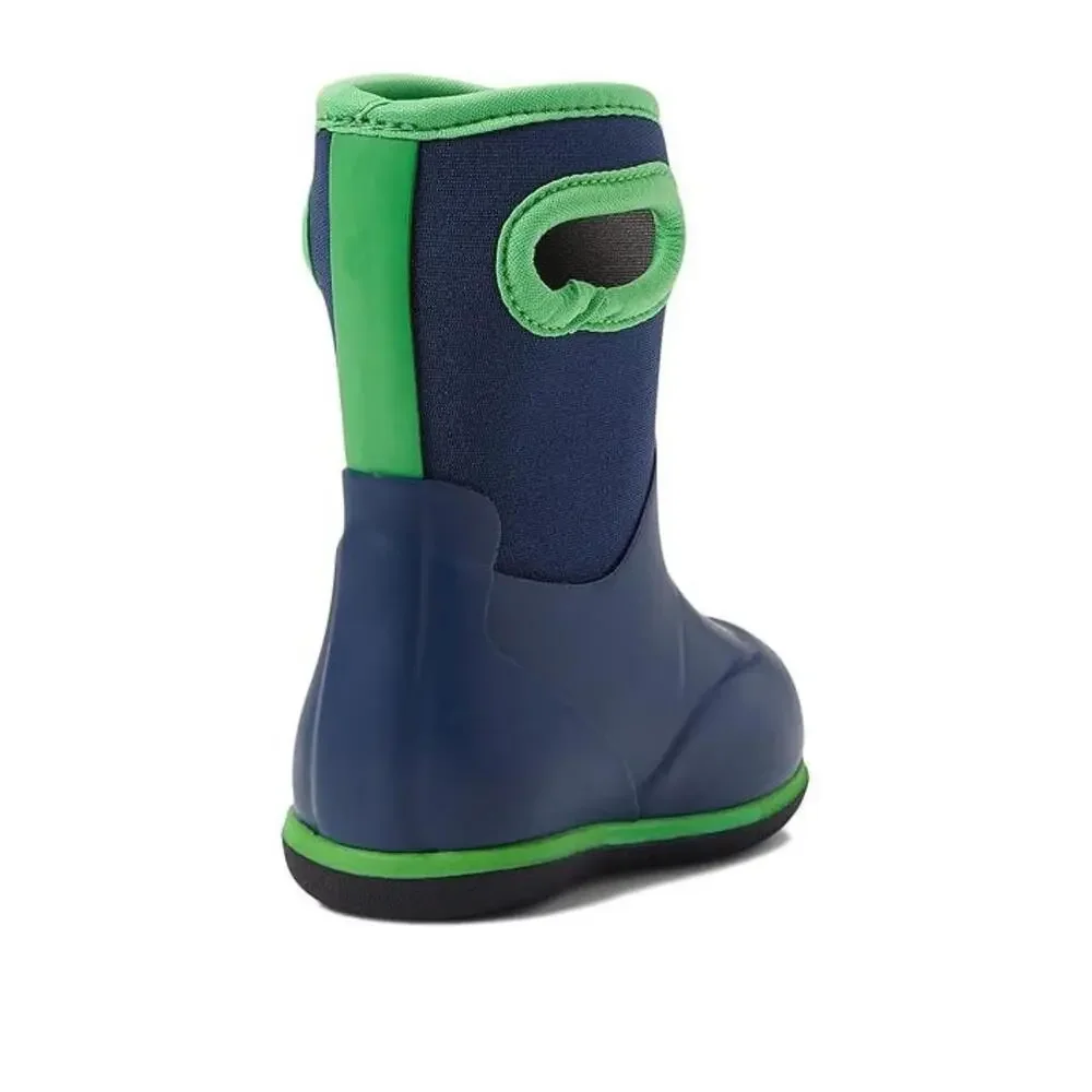 Bogs Baby Classic Solid Toddler US 4M Navy Green Waterproof Rain Boots ZOGG3317